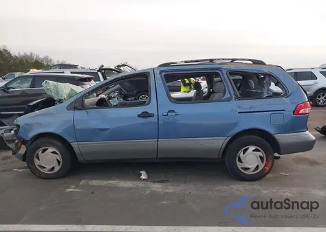 2002 Toyota Sienna Xle из США, поврежденный, VIN 4T3ZF13CX2U486414